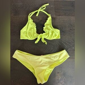Victoria Secret Yellow Bikini Set